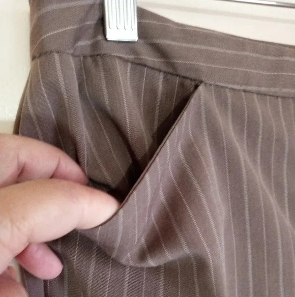 Nine and Co. pinstripe trousers women's size 4 - Picture 4 of 11